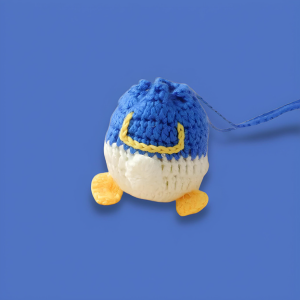 knitted egg carrier duck egg crochet